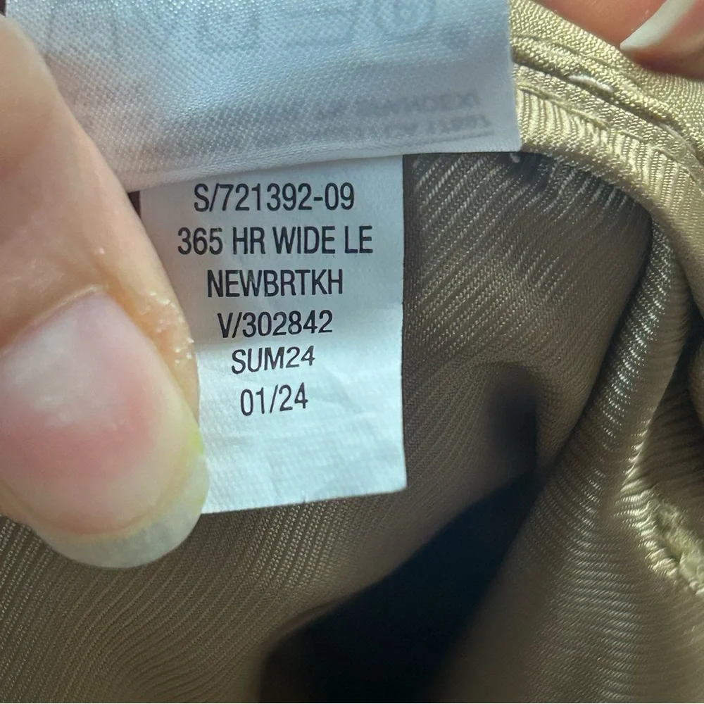 Banana Republic‎ factory Women's sculpted stretch Tan Wide Leg Pants